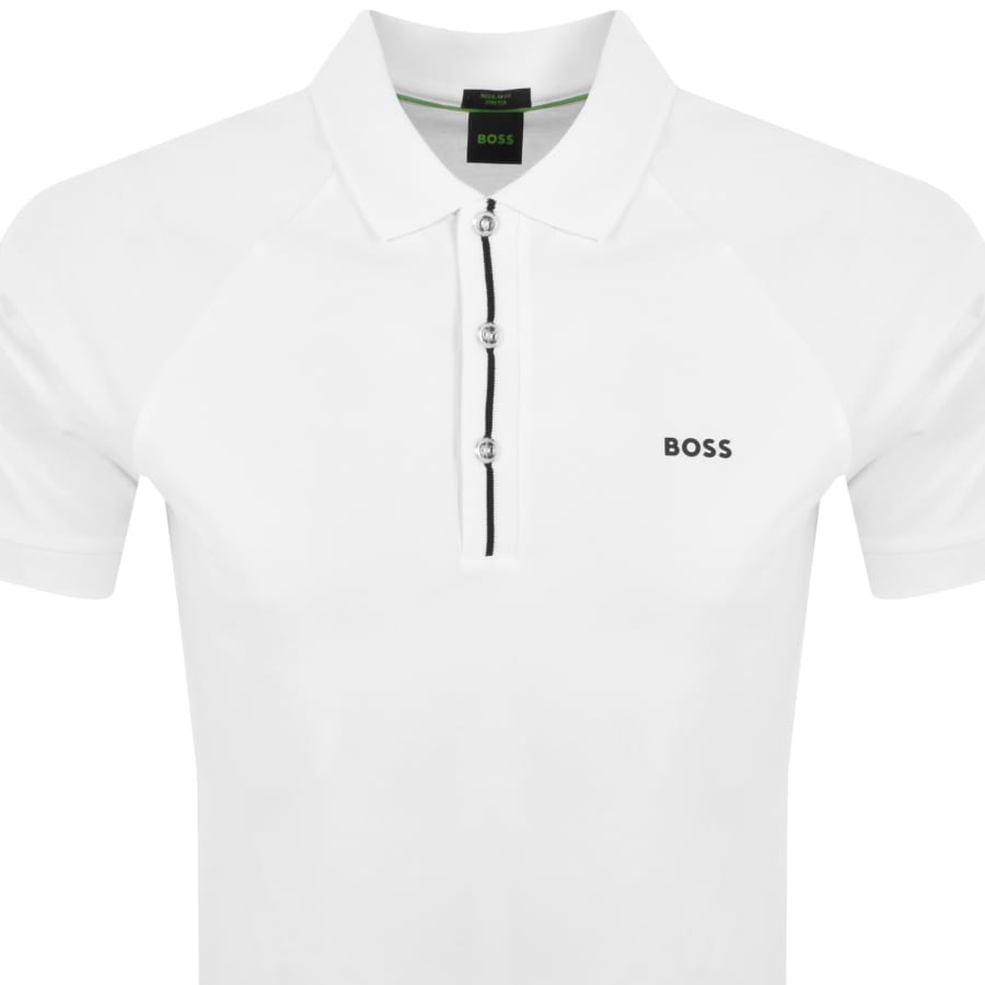BOSS Paddy 2 Polo T Shirt White